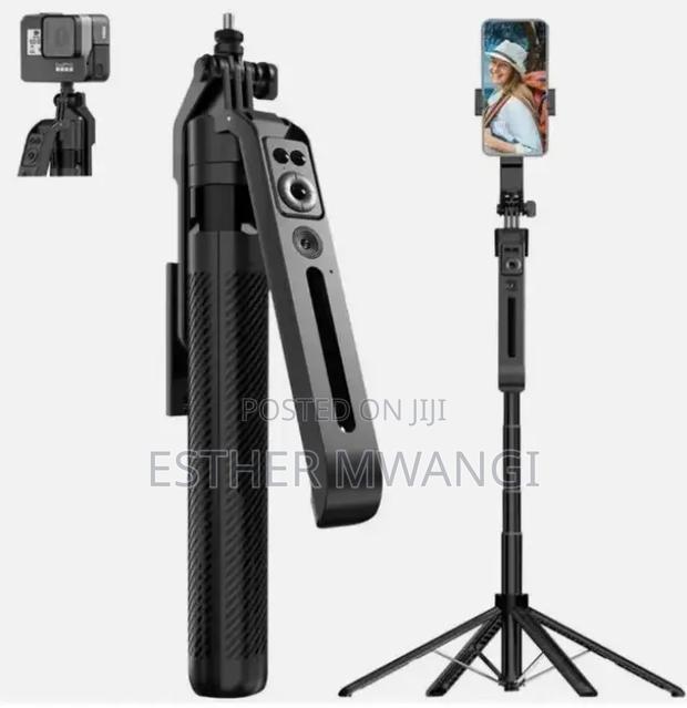 AI Tracking Selfie Stick C12 – Stable Selfie Stick Quadrupod - thumbnail 3