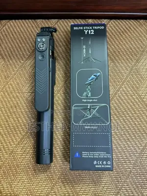 AI Tracking Selfie Stick C12 – Stable Selfie Stick Quadrupod