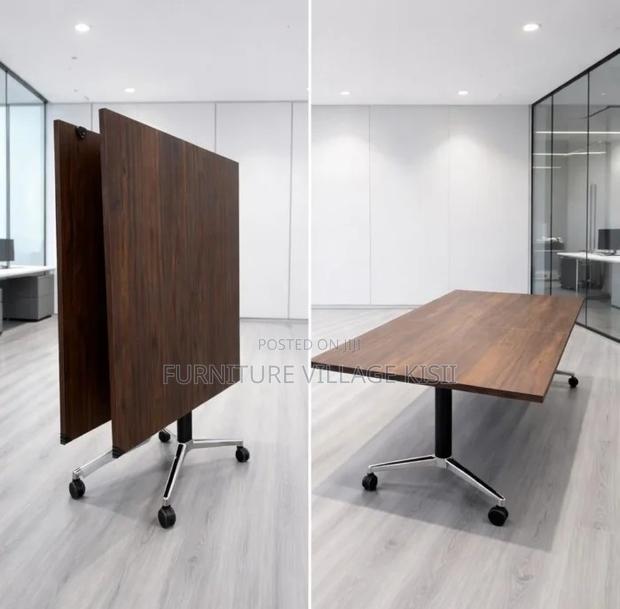 Boardroom Table; Foldable Conference Table 2400mm - thumbnail 4