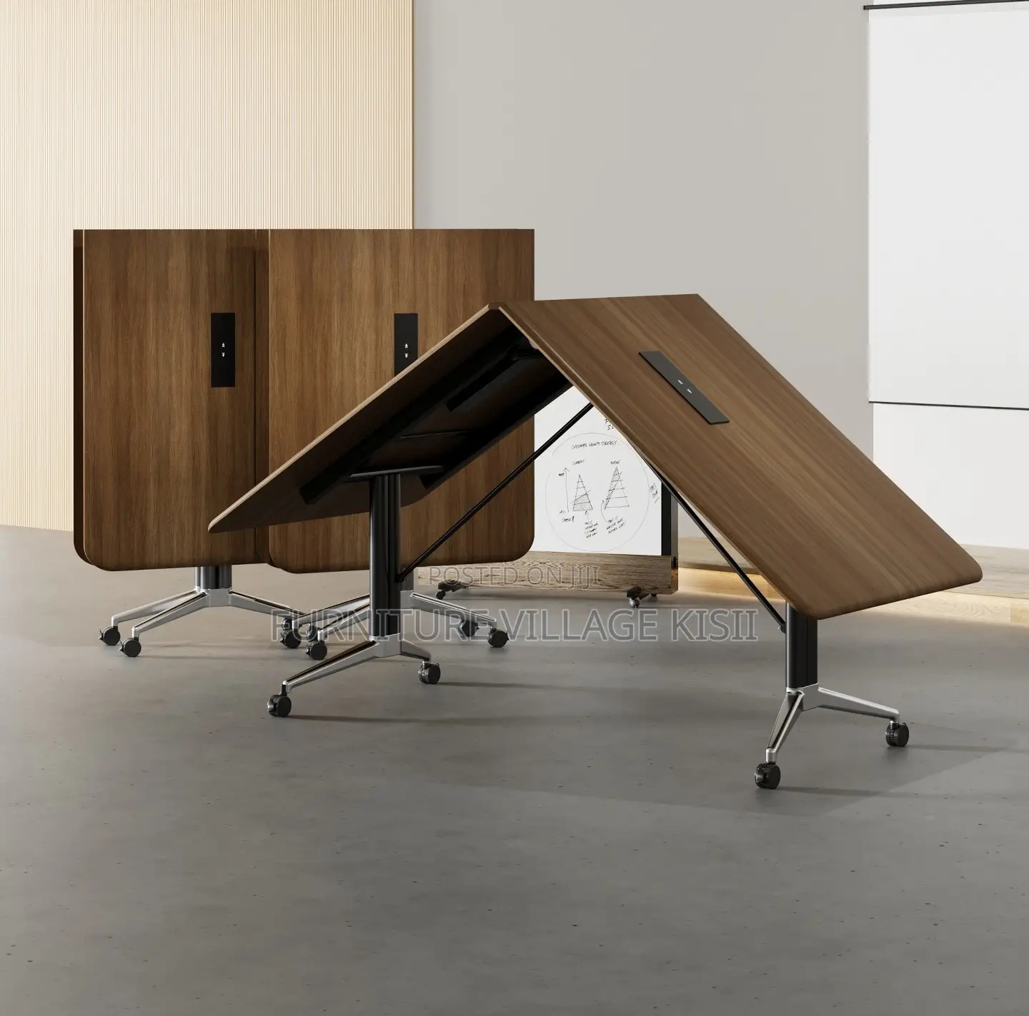 Boardroom Table; Foldable Conference Table 2400mm