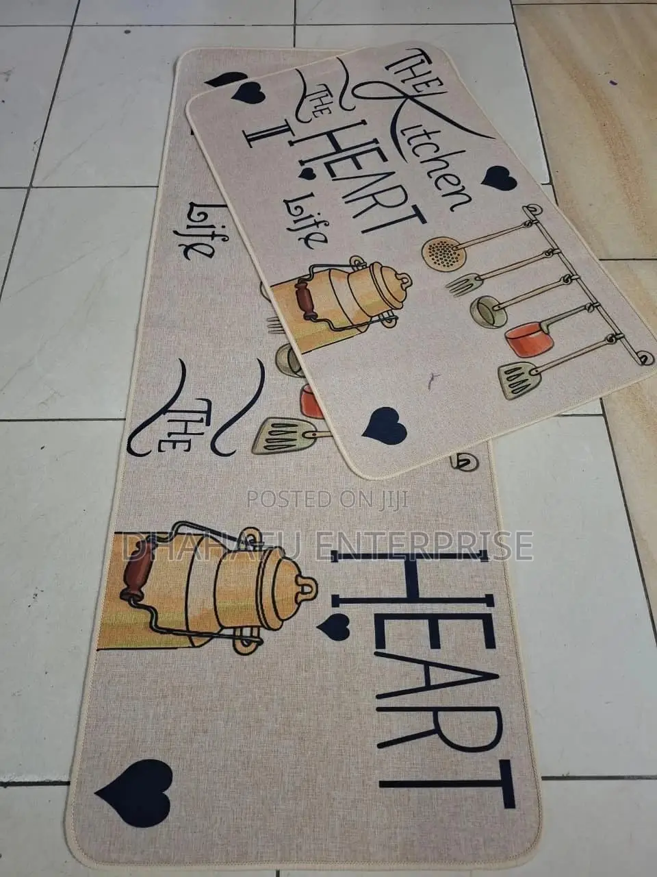 Non-Slip Kitchen Mat Sets (2-Piece) – Runner + Doormat