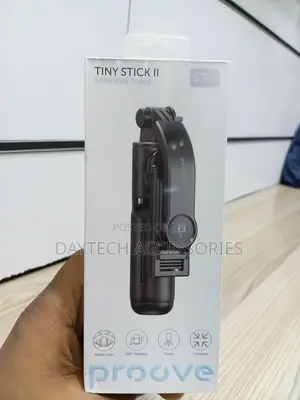 Proove Tiny Stick II 2-in-1 Bluetooth Selfie Stick and Tripod Stand.