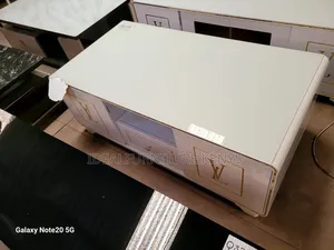 Modern Coffee Table With Glass Top