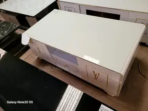 Modern Coffee Table With Glass Top