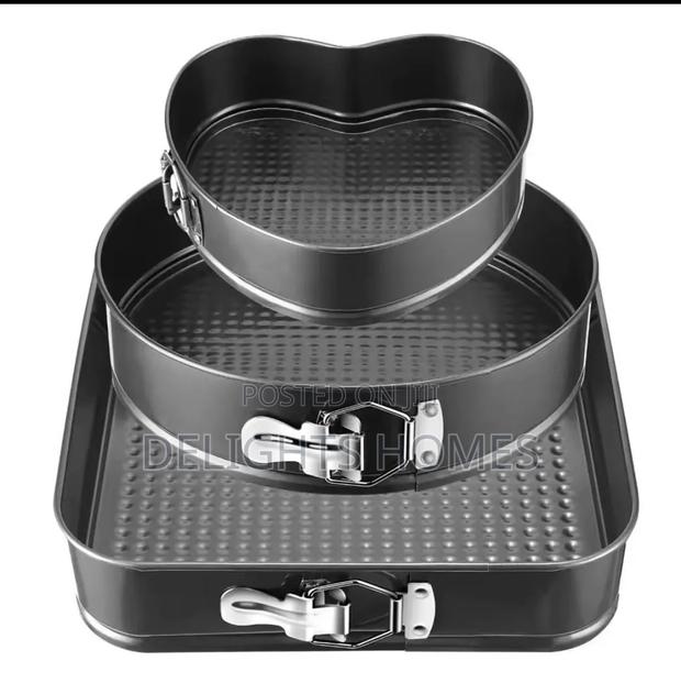 3pcs Cake Moulds/Baking Tins-Alp - thumbnail 3