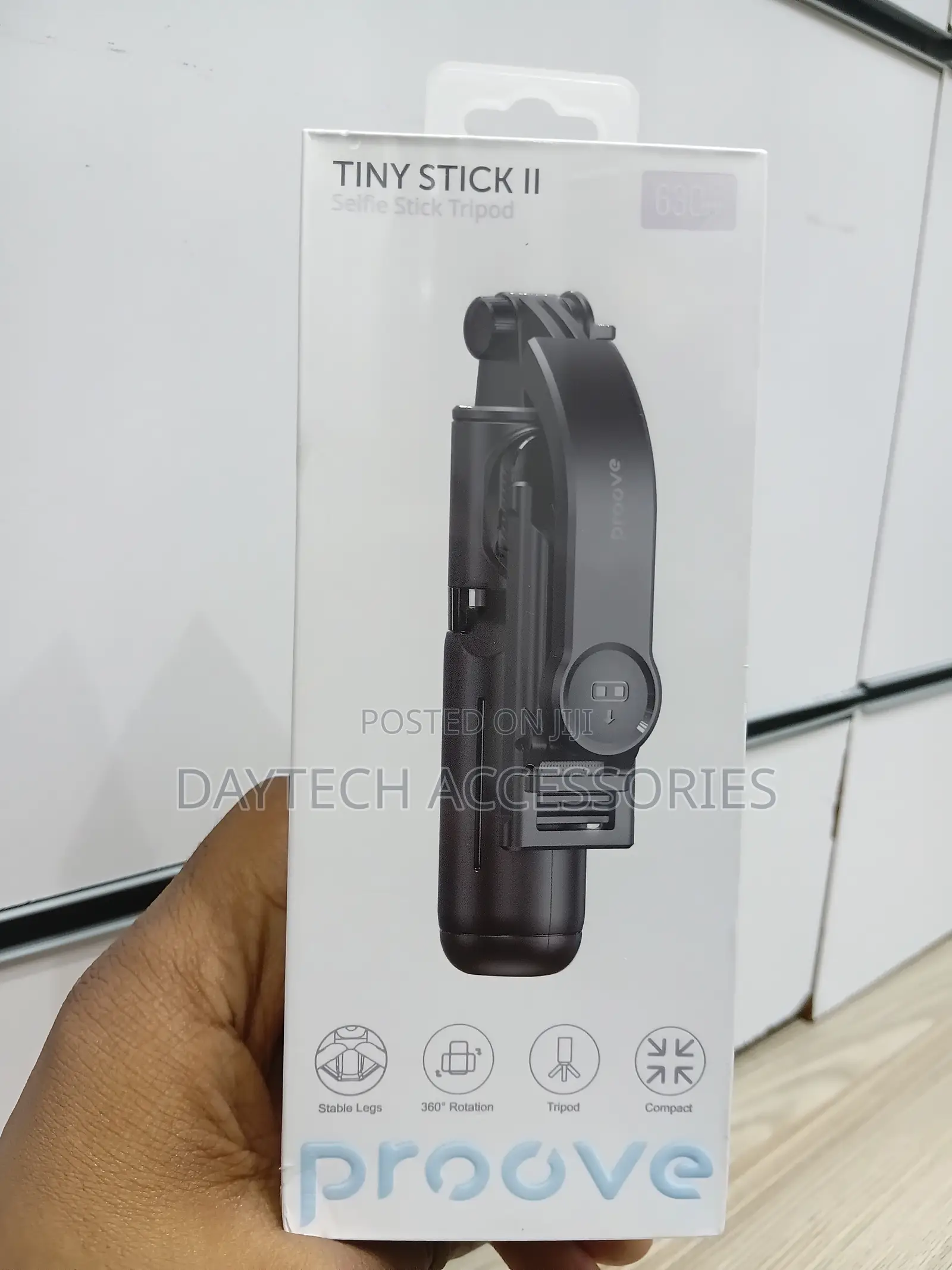 Proove Tiny Stick II Selfie Stick Tripod 630 Mm Black (MPTS)