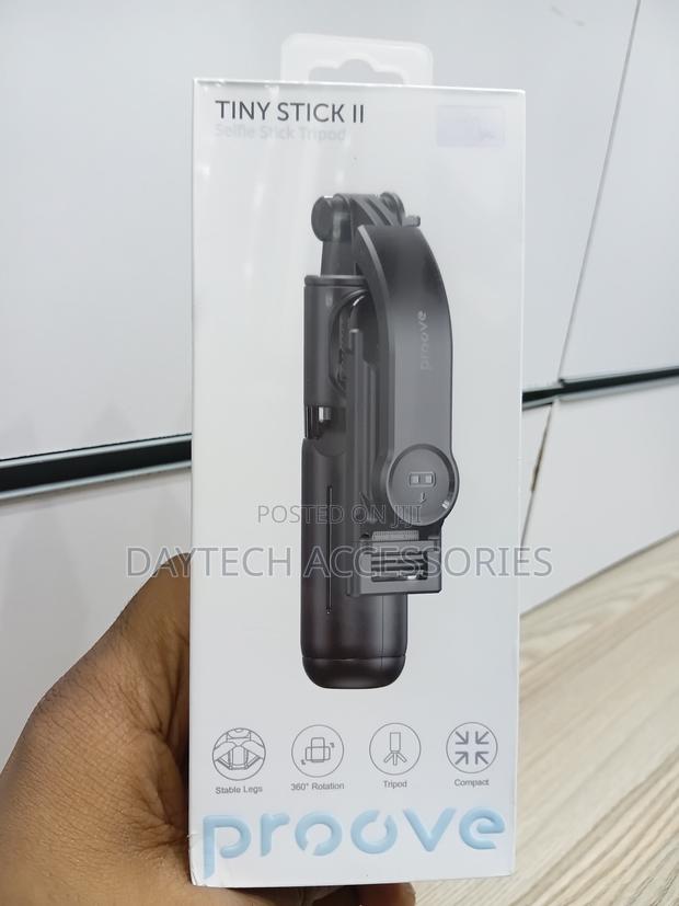 Proove Tiny Stick II Selfie Stick Tripod 630 Mm Black (MPTS) - thumbnail 3