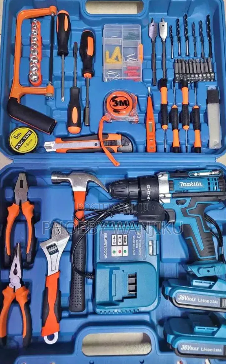 Makita Corded Drill Tool Set