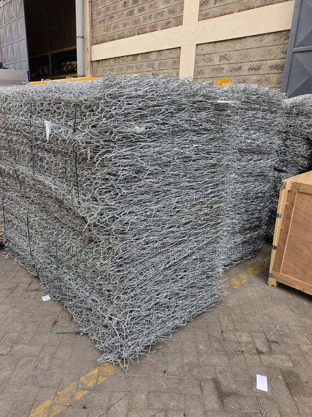 Woven Galvanized Gabion Boxes - 2*1*1mtrs - thumbnail 3
