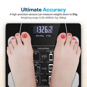 Intelligent Bluetooth Bmi Body Weighing Scale