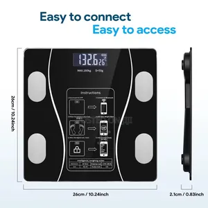 Intelligent Bluetooth Bmi Body Weighing Scale