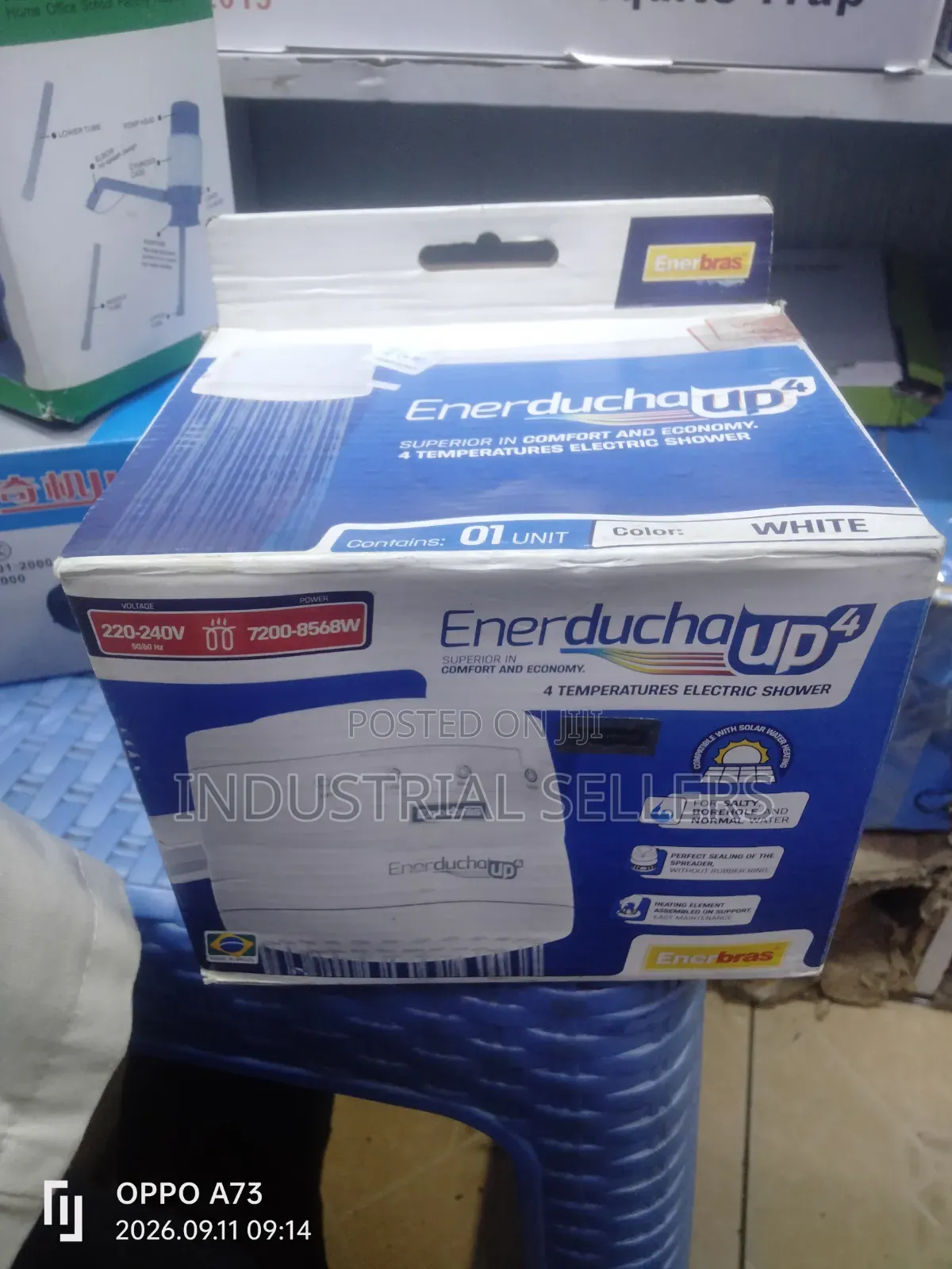 Enerbras Enerducha UP4 Electric Shower