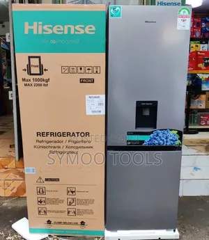 Hisense Double Door Fridge BOTTOM FREEZER 268Litres No Frost