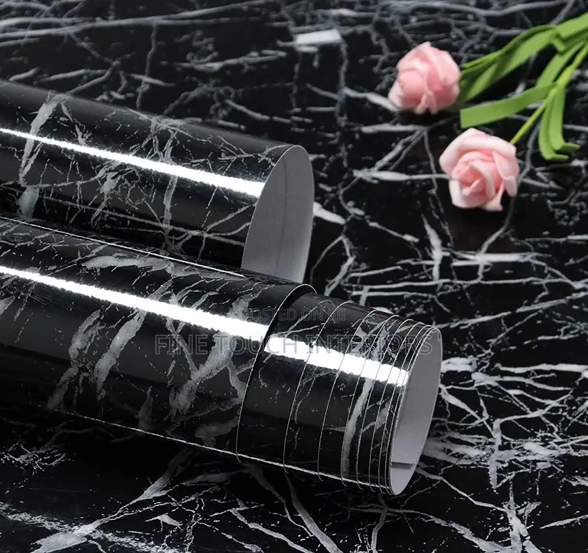 Glossy Marble Contact Wallpaper