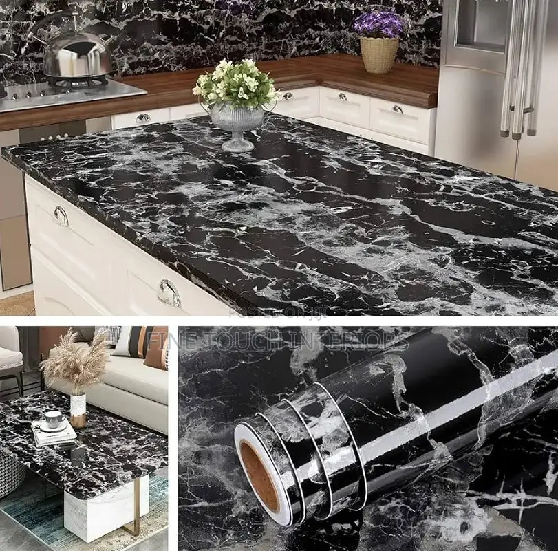 Glossy Marble Contact Wallpaper