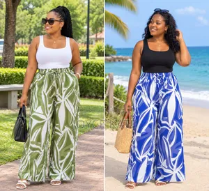 Cotton Palazzo Pants
