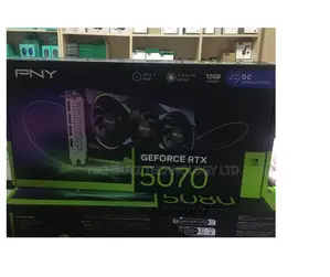 Pny Geforce RTX 5070 Argb Triple Fan 12gb Gddr7 Graphic Card