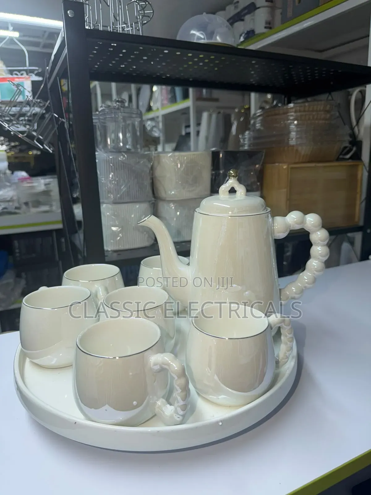 Elegant 8 Piece Tea Set Available A