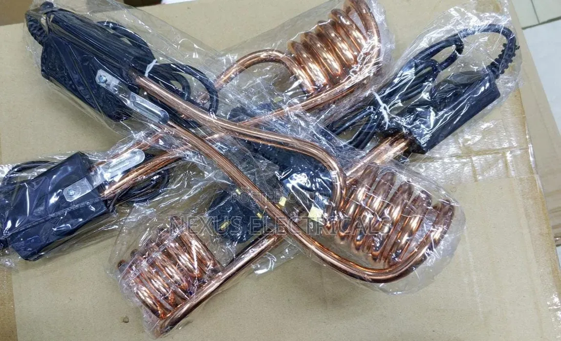 Immersion Water Heater Black Coil