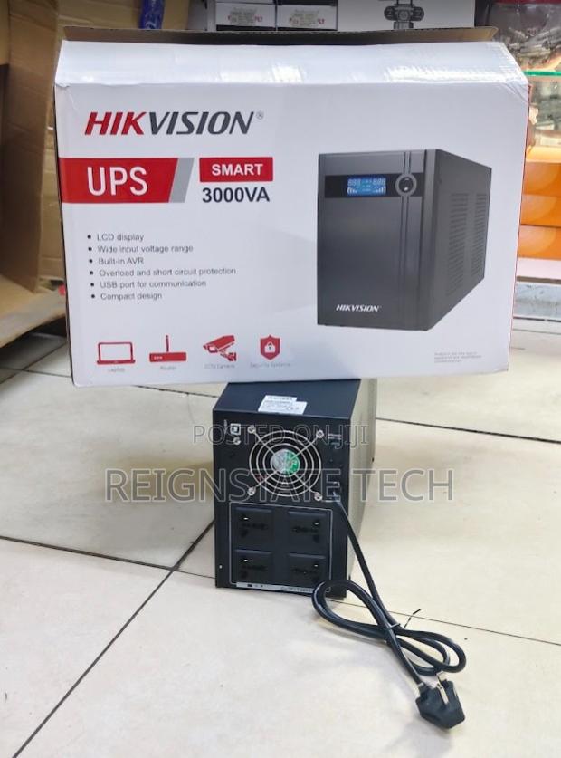 3000VA(3KVA) Hikvision Power Back UP Line Interactive UPS With 4ports