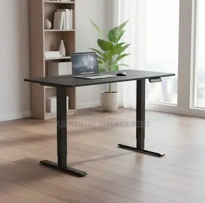 Office Furniture; 120cm Black Electric Adjustable Standing Table