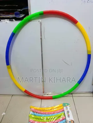 Joint Coloured Huulahoop. 8pcs Set