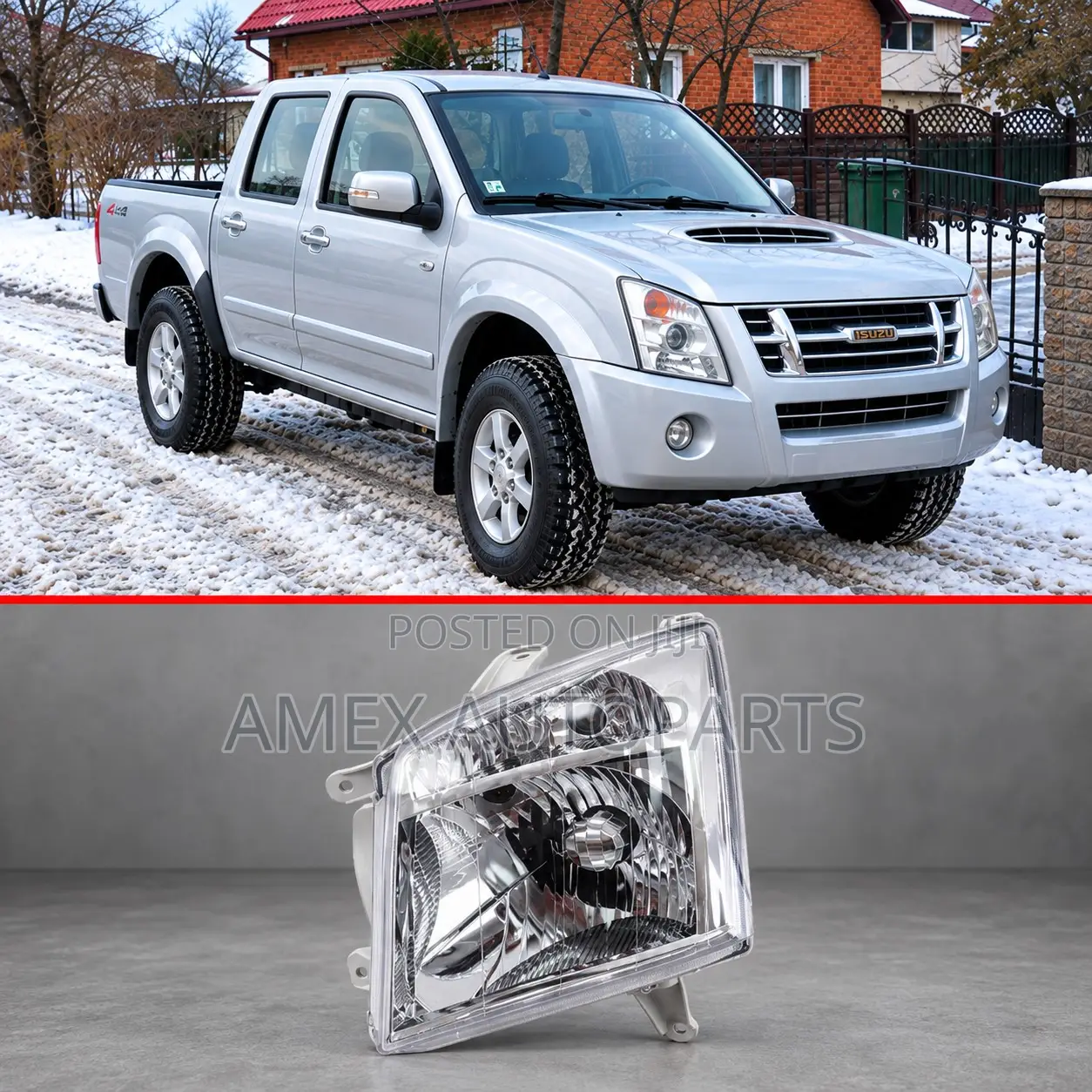 Head Lamp Isuzu DMax 2007 Onwards