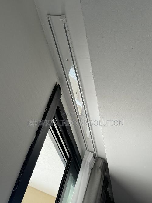 Double Curtain Track Set With Brackets