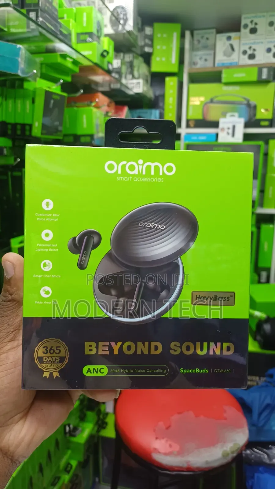 Oraimo Spacebuds 50db Anc Otw-630