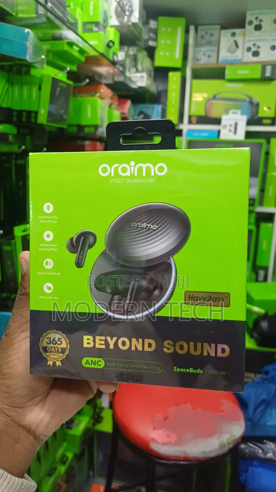 Oraimo Spacebuds 50db Anc Otw-630