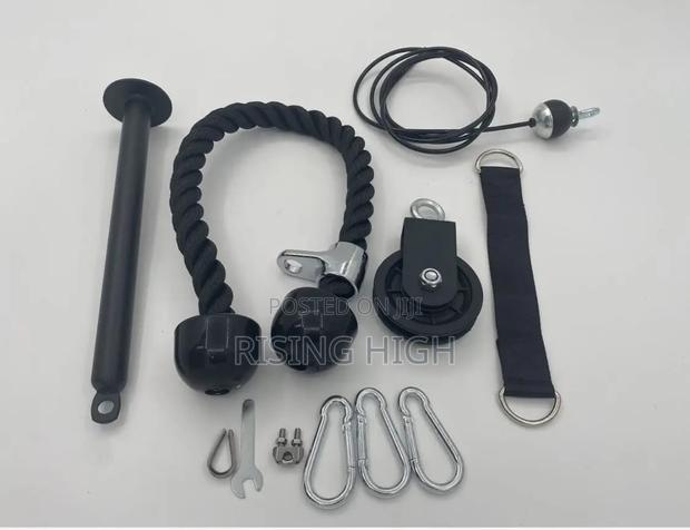Home Gym Cable Pulley System