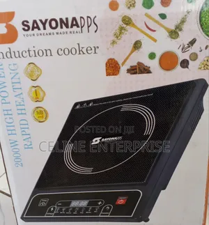 Sayona Portable Induction Cooktop With Adjustable Heat