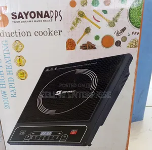 Sayona Portable Induction Cooktop With Adjustable Heat