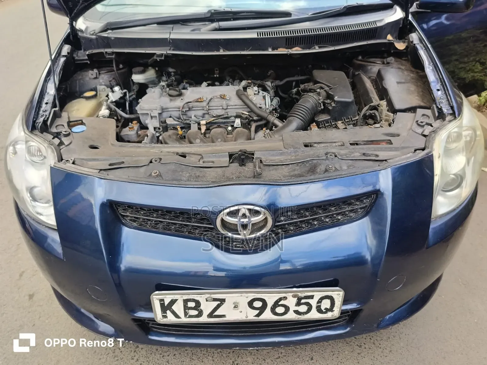 Toyota Auris 2008 Blue