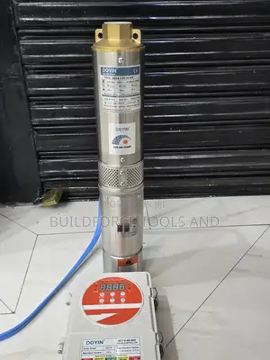 DOYIN 0.8Hp 600w 55m Solar Submersible Water Pump Model: 4SDS 5-55-60