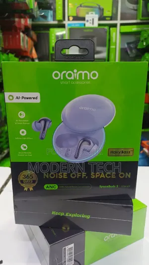 Oraimo Spacebuds 2 Ai Powered OTW-631 52DB ANC