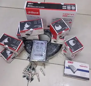 Dahua 8 Camera CCTV System –4 Dome/4Bullet Security Kit