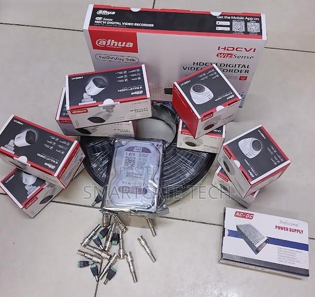 Dahua 8 Camera CCTV System –4 Dome/4Bullet Security Kit - main view