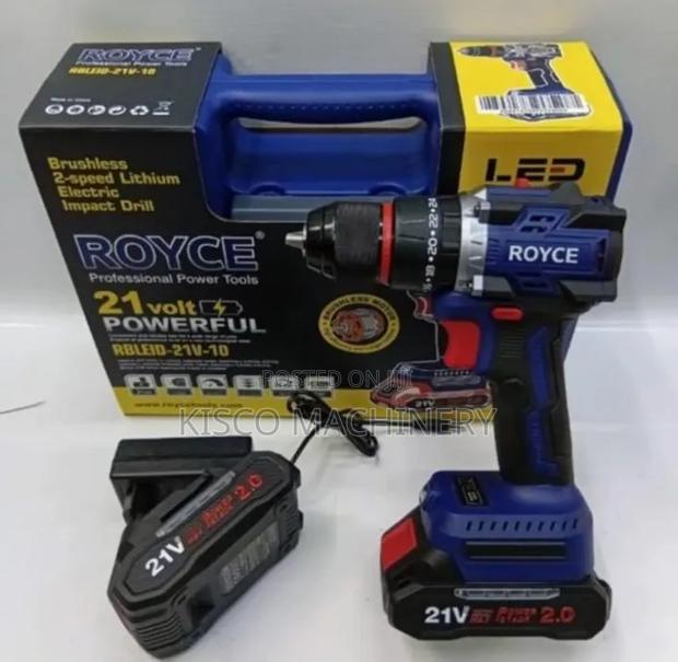 Powerful Royce 21v Brushless Drill/Brushless Drill - thumbnail 2