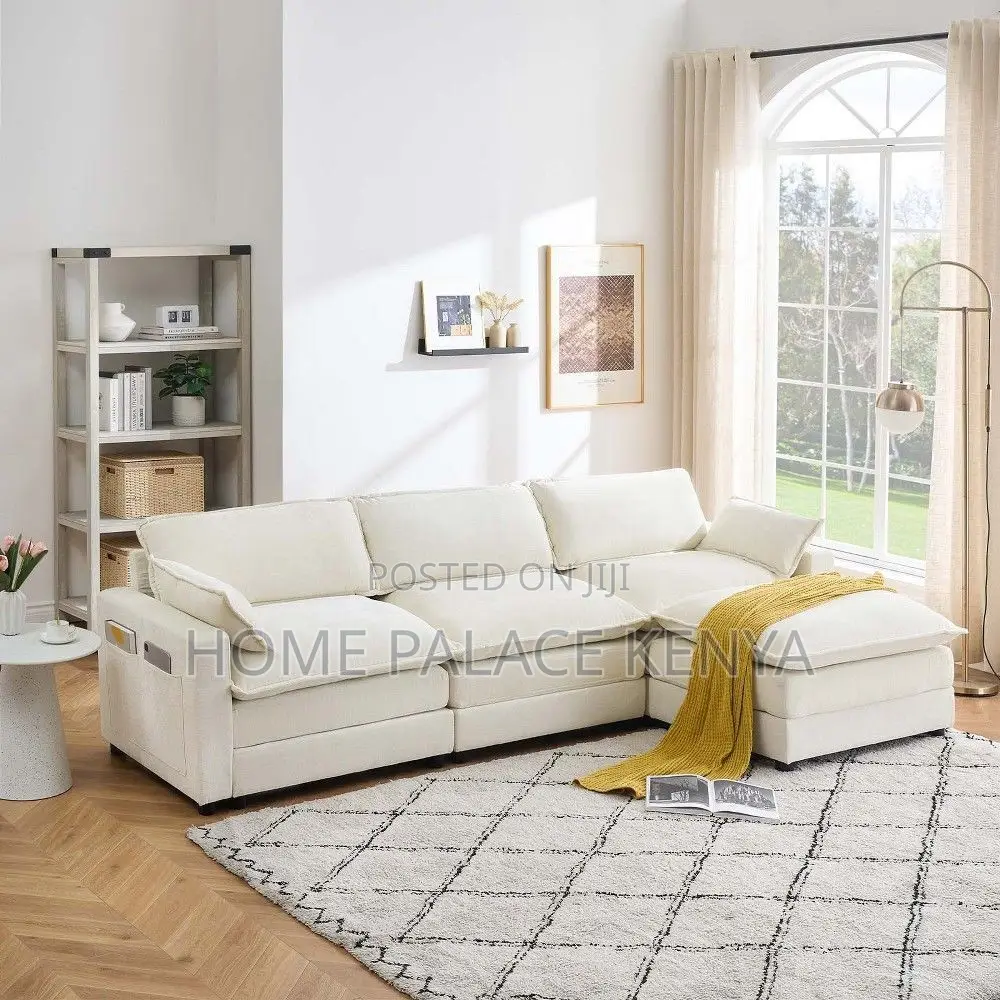Sofa; Modern Three Seater Sofa for Living Room and Lounge Décor