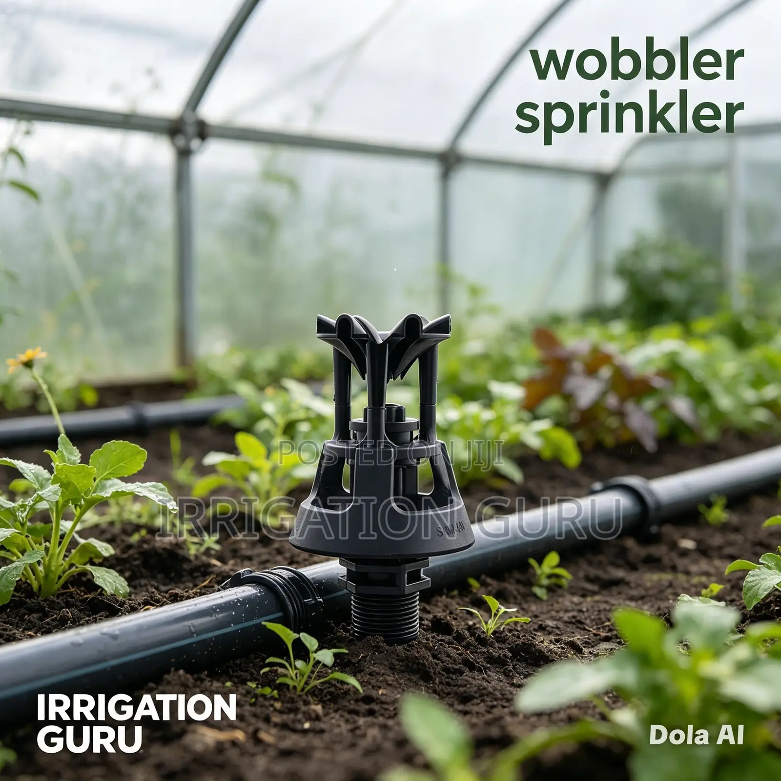 Wobbler Irrigation Sprinkler – Wide Area Water Coverage