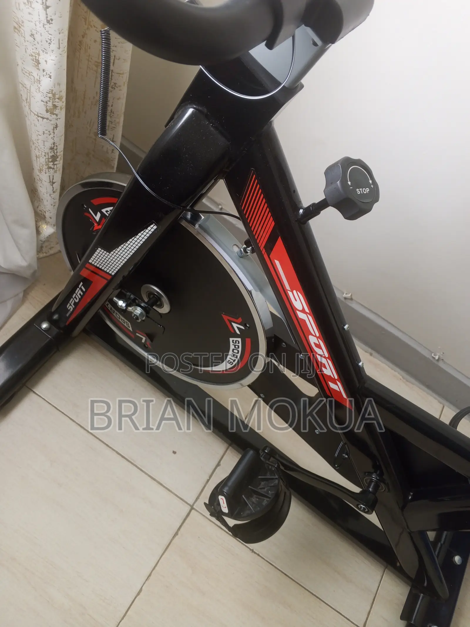 Spin Bike Exercise Bicycle - Clean Fully Functional