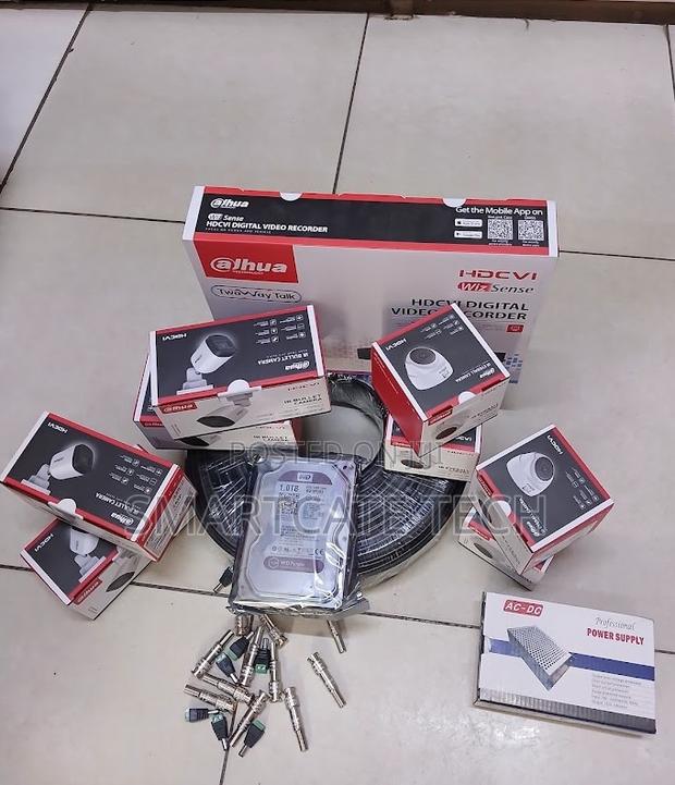 Dahua CCTV Security Kit 8CH – Complete 8 Camera System - main view