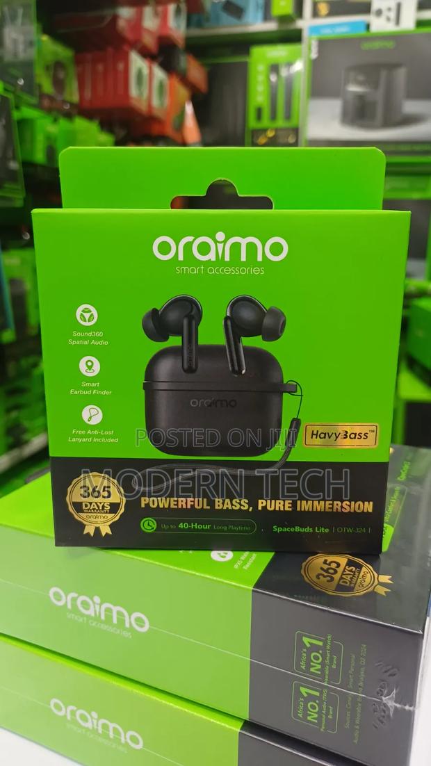 Oraimo SpaceBuds Lite OTW-324 With Anti Lost Lanyard