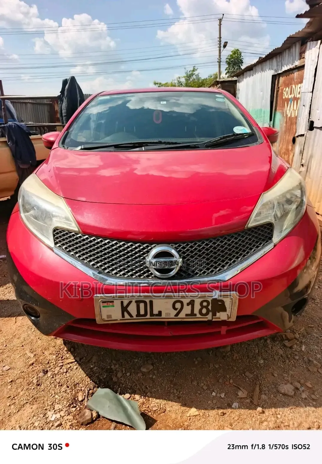 Nissan Note 1.2 Petrol 2016 Red