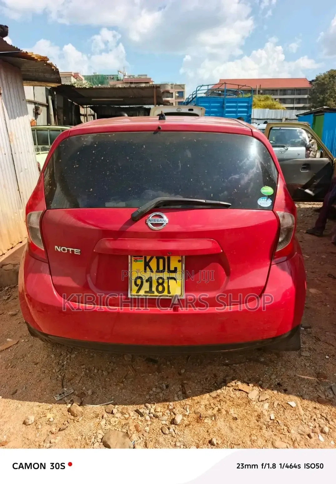 Nissan Note 1.2 Petrol 2016 Red