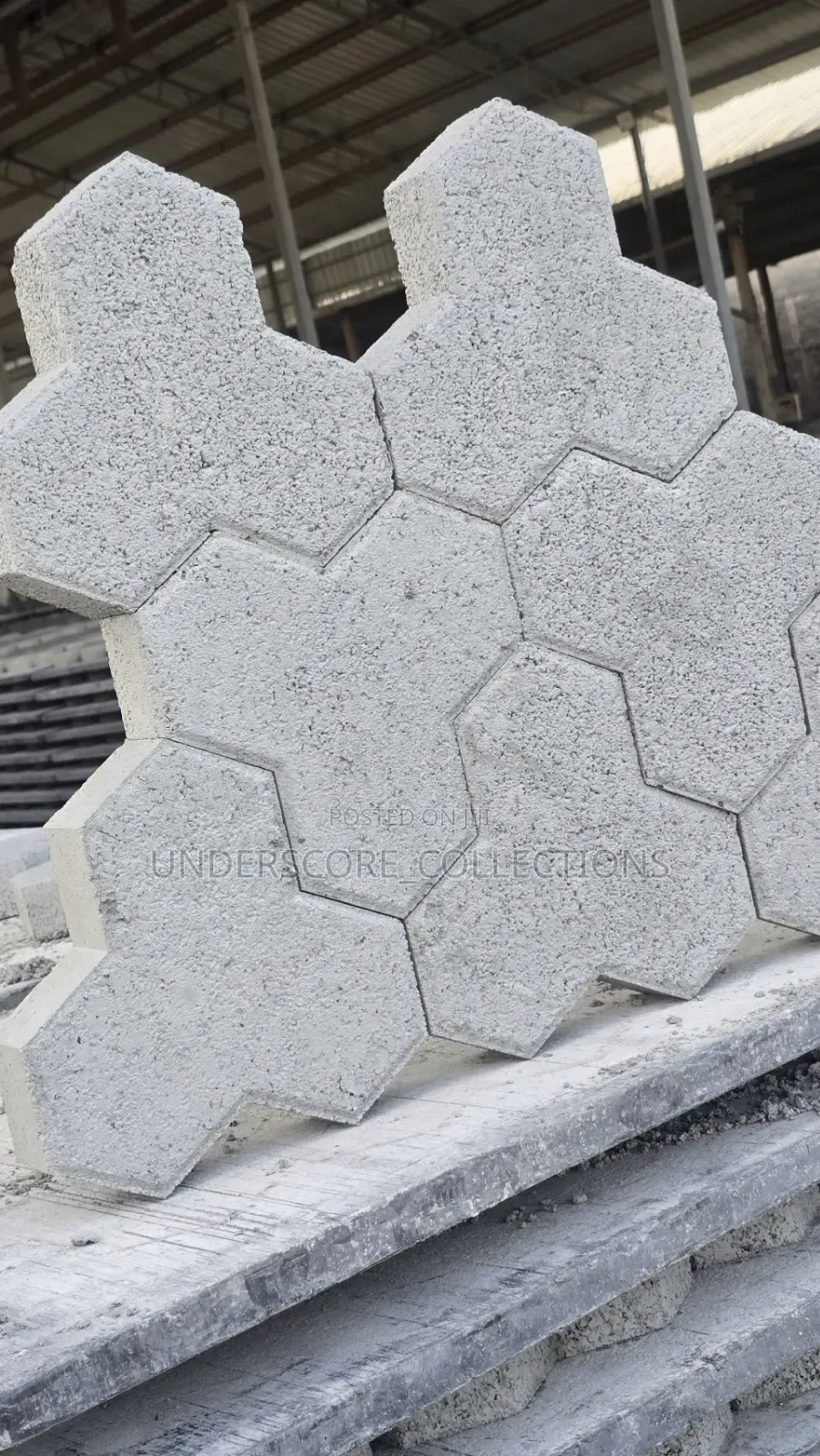60mm Hexagon Shaped Cabros Per SQM