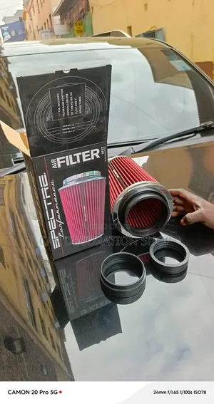 High Performance Washable Reusable Spectre Air Filter With Adapters