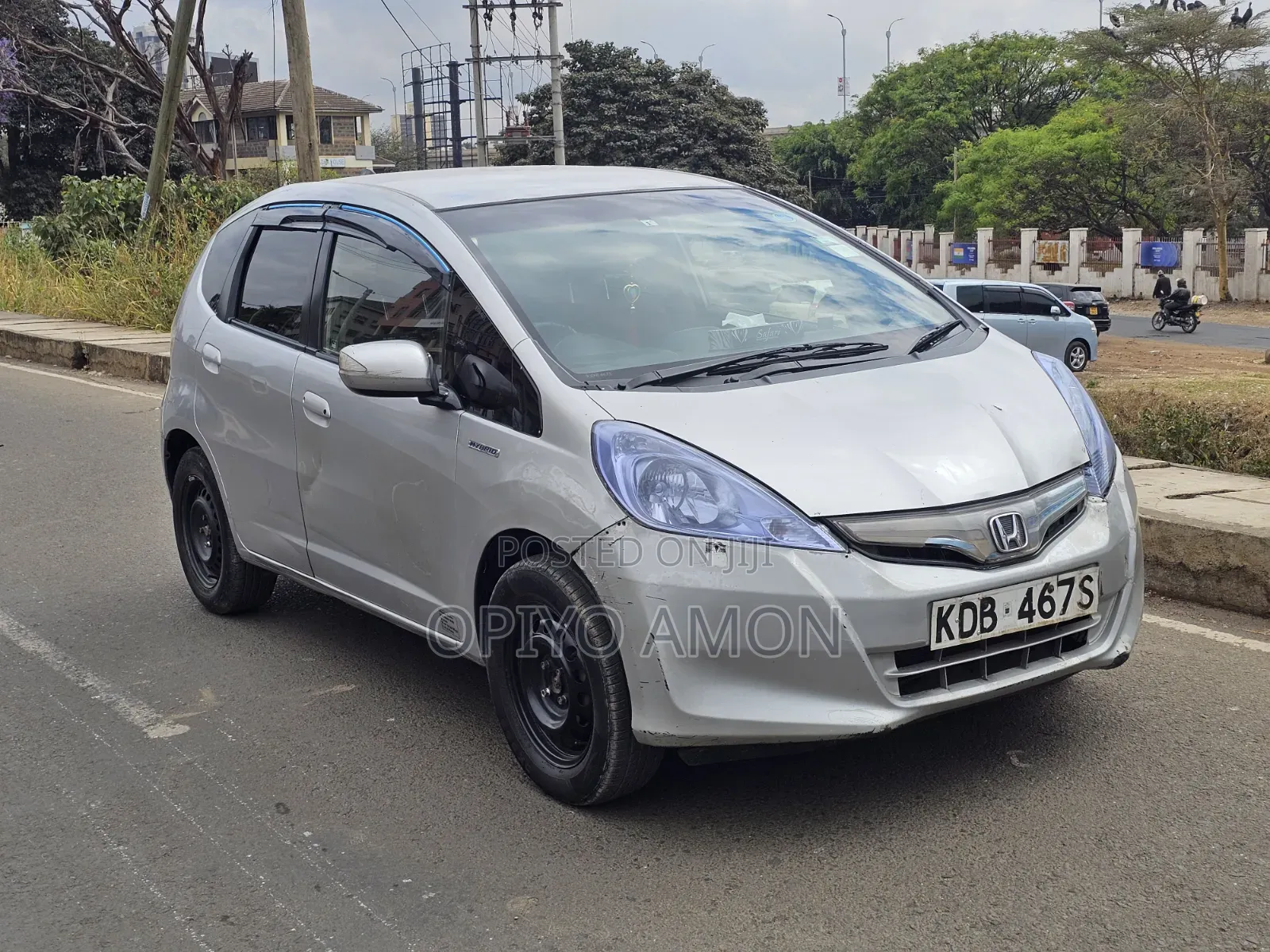 Honda Fit 2012 Silver