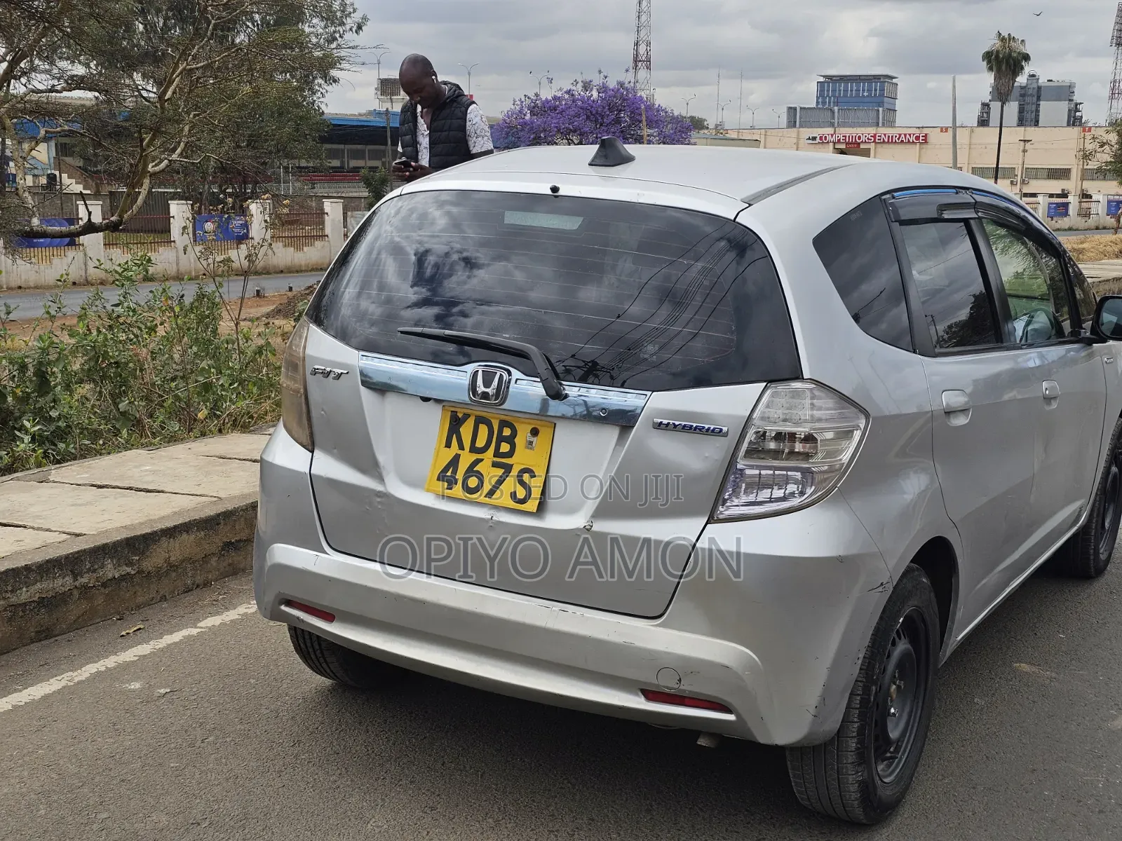 Honda Fit 2012 Silver